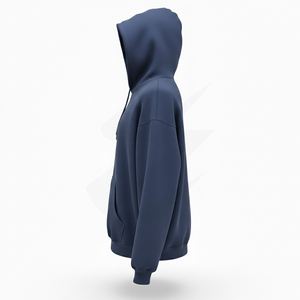 Bulk Men Hoodies Pullover Fleece Heavyweight <b>Plain</b> <b>Sweatshirts</b> Custom OEM Wholesale Factory Supplier - Product Image 4