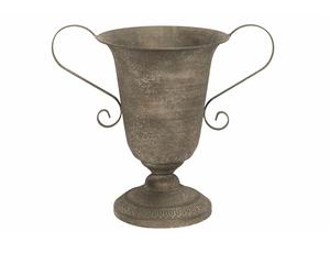 Jarrón de flores de metal hecho a mano nórdico: el arte se encuentra con la elegancia para la decoración moderna escandinava y de boda - Product Image 6