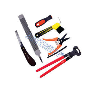 Profesional 6 uds profesional recorte de pezuña 14 pulgadas caballo herrador Kits de herramientas herrador herramientas instrumentos de alta calidad - Product Image 1