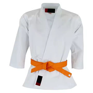 Uniforme de Karate Personalizado al por Mayor, Traje de Entrenamiento de Artes Marciales de Poliéster y Algodón, Ligero y Duradero, Ropa de Competición para Dojo - Product Image 4