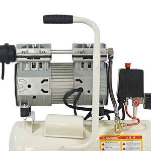 110V/220V 9L Mini compresseur d'air sans huile 680W tête en cuivre adaptée aux outils pneumatiques décoration de la maison - Product Image 5