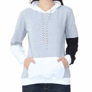 Sweat à capuche à manches longues imprimé tie-dye pour femme avec broderie de logo personnalisée Vêtement de sport confortable - Product Image 1