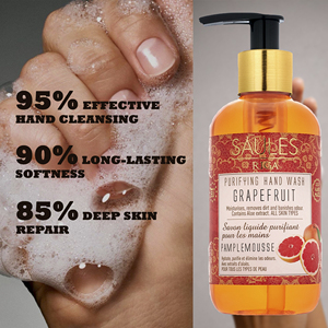 Jabón Líquido para Manos con Aroma Cítrico Energizante y Refrescante de Pomelo, Uso Diario, Marca Privada, OEM, Suministro Cosmético al por Mayor, Tendencia 2026 - Product Image 1