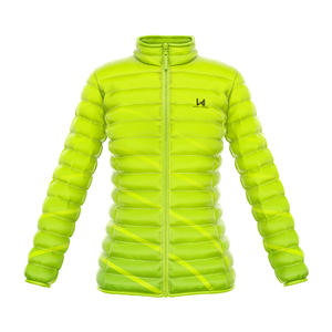 Custom Sublimated <b>Ladies</b> <b>Long</b> Sleeves Quilted Zipper <b>Puffer</b> <b>Jacket</b> Cotton Filled Waterproof Breathable Bubble <b>Jacket</b> for Women - Product Image 1