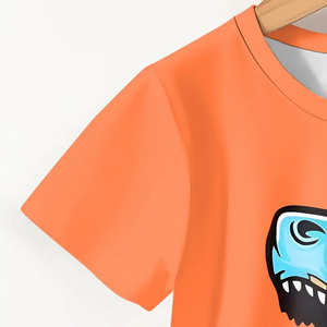 Novedad de verano 2025, conjuntos de pantalones cortos informales para niños, Conjunto de camiseta de manga corta y pantalones cortos, ropa para niños - Product Image 6