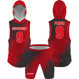 Tendance personnalisé jeunesse sublimé Polyester Spandex séchage rapide 7V7 drapeau Football uniformes 7on7 Compression drapeau Football uniformes - Product Image 4