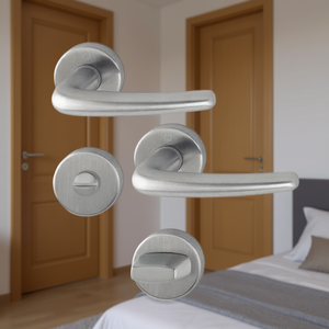 ชุดโรเซตสแตนเลส HOPPE Denver E1310Z/42KV/42KVS รุ่น F69 ทรงกลม SK/OL DIN สำหรับรางม่านซ้าย/ขวา - Product Image 3