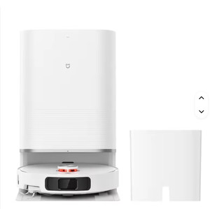 White <b>Robot</b> <b>Vacuum</b> Cleaner with Auto Mop LDS Navigation App Controlled Wet and Dry Cleaning for Household Hotel - Product Image 3