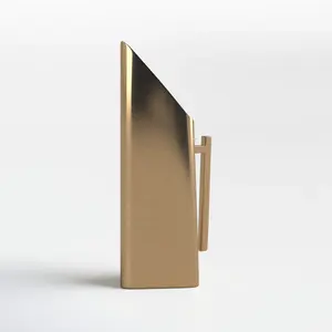 Jarra de Latón con Elegante Diseño Floral, Jarra de Aluminio de Diseño para Uso Decorativo, Diseñada por Zahid Export para Hogares y Eventos Árabes - Product Image 5