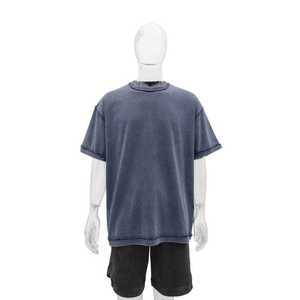Camiseta para hombre Acidwash de algodón duradero, ropa informal con estilo, diseño único, cómoda, ligera, de calidad superior, camiseta de moda para hombre - Product Image 1