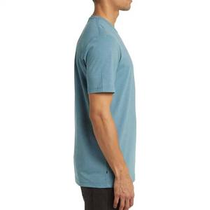 Camisetas de Algodón para Hombre, Corte Regular, Color Sólido, Personalizadas, Cuello Redondo, Transpirables, Ecológicas, Manga Corta - Product Image 3