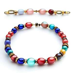 Colorful Boho <b>Beaded</b> <b>Bracelet</b> Trendy <b>Fashion</b> Dream Beads Jewelry for Women and Girls - Product Image 1