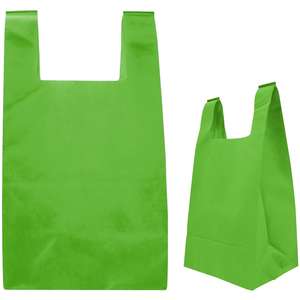Sac d'emballage textile recyclable de haute qualité pour le Vietnam WM D Cut 3D Bottom No Side Silk Screen Impression offset Sacs non tissés - Product Image 1