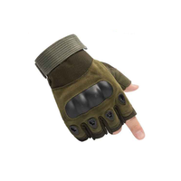 Gants de sport d'extérieur unisexes à doigts coupés, antidérapants, respirants, pour motocross, protection et course