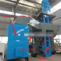 Machine de séchage de riz de paddy de 10 tonnes Machine de séchage de riz pour la machine de traitement de riz étuvé