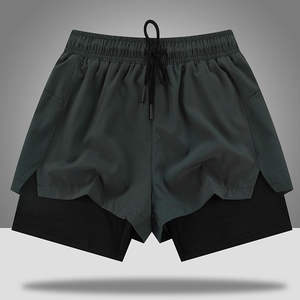 Pantalones cortos para hombre personalizados al por mayor, pantalones cortos deportivos para entrenamiento físico, pantalones cortos para correr de talla grande para hombre, hechos en Pakistán 2025 - Product Image 6