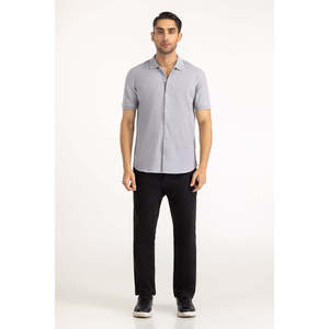 100% Poliéster para Polo de Corte Regular MN-PSH-SS25-007, Tejido de Punto de Alta Calidad, Corte Ajustado, Liso Teñido, Bordado Sólido - Product Image 6