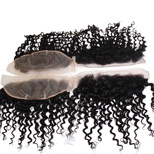Haute qualité 100% cheveux brésiliens humains 13x4 HD attaché à la main dentelle frontale 13x6 Transparent frontal brut vietnamien longs cheveux raides - Product Image 3
