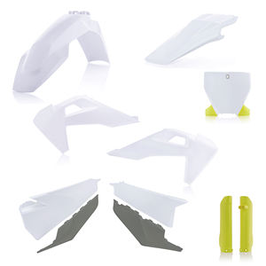 Acerbis Full Plastic ABS Motorcycle Fairing <b>Kit</b> for Husqvarna for Customizing Your Ride - Product Image 1