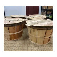 PANIER BOISSON DE CRABE EN BOIS D'ACACIA POUR FRUITS DE MER CONTENANT ET DÉCORATION DE JARDIN EN VENTE À PRIX RAISONNABLE