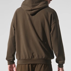 Sweat-shirt unisexe basique MOVATEXTILE, lourd, vierge, de haute qualité, lavage à l'acide, molleton technique personnalisé pour l'hiver, streetwear, sweat-shirt ample - Product Image 4