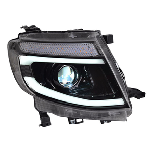 Gruppo Fari per Ford Ranger 12-14 Modelli T6, Luci Diurne <span class=keywords><strong>LED</strong></span> Modificate e Indicatori di Direzione a <span class=keywords><strong>LED</strong></span> Dinamici - Product Image 5