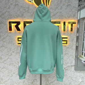 เสื้อฮู้ดสำหรับผู้ชายเสื้อฮู้ดมีซิปพิมพ์ลายสีเทาสินค้าสั่งติดป้ายได้ตามต้องการ - Product Image 4