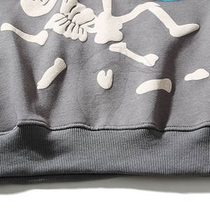 Venta directa de fábrica Nueva llegada Puff Impresión Sudaderas con capucha Patrón sólido Ropa de invierno al aire libre con cuello con capucha Color liso - Product Image 5