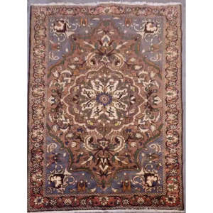 Tapis persan Tabriz unique en son genre, 10'2 x 6'8 - Product Image 1