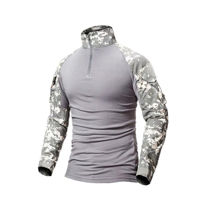 100% Polyester Wholesale Men's <b>Outdoor</b> Short Sleeve and Long Sleeve Quick Dry Tactical <b>Shirts</b> For Sale - Product Image 1