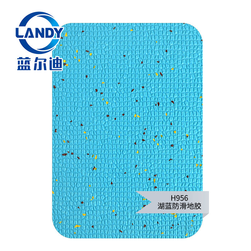 Lake Blue PVC non-slip floor