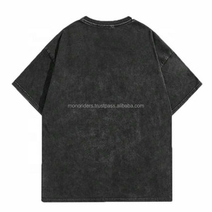 T-shirt Homme Vintage Imprimé Sérigraphié Haute Qualité Robuste Décontracté Manches Courtes Séchage Rapide Style Urbain Vente en Gros - Product Image 2