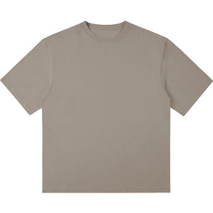 T-shirt pour homme de grande taille, uni, lourd, de haute qualité, impression personnalisée, broderie, tissage tricoté, t-shirt uni vierge - Product Image 6