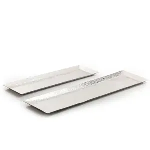 Plateau de service gravé à la main en aluminium de qualité supérieure pour le Ramadan Eid Cadeau Chocolat Fruits secs Dates Utilisation de service - Product Image 2