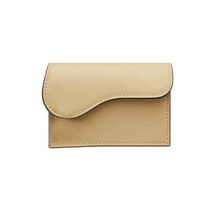 Bán buôn Slim dây kéo đóng cửa điên da ngựa ví cho phụ nữ người đàn ông RFID Tính năng Polyester Lót PU da tiền Clip - Product Image 5