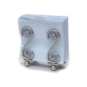 Porte-serviettes de table pour décoration d'hôtel design vintage, porte-serviettes de qualité supérieure en métal de couleur noire - Product Image 5