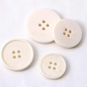 Boutons en os et corne naturels avec perles élégantes Décorations écologiques pour vêtements de manteaux en jean - Product Image 4