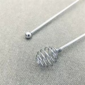 Nuevos y últimos agitadores de cóctel de acero inoxidable de 6 piezas, agitadores de bebidas reutilizables con tema oceánico, los mejores precios para herramientas de barra - Product Image 5