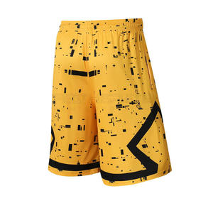 2024 venta al por mayor pantalones cortos de baloncesto personalizados de malla de doble capa pantalones cortos de baloncesto verde callejero en bajo Moq - Product Image 3