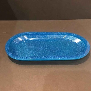 Resin Decorative <b>Tray</b> in Multiple Colors Cosmetic Organizer Home Decor Oval Resin <b>Tray</b> Vanity <b>Tray</b> High Quality - Product Image 4