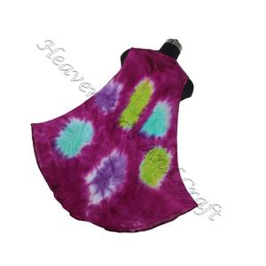 Nouvelle arrivée 2025 rayonne cravate teinture longue longueur Sexy Slim Fit bohème vêtements de plage filles porter formel quotidien glace décontracté femmes robe - Product Image 6