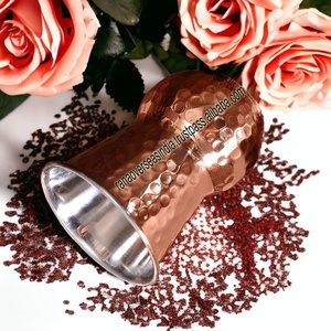 Vaso de Cobre Ecológico y Sostenible de 16 oz, Diseño Martillado, Clásico, para Bebidas, con Logotipo Personalizado para Hotel, Venta al Por Mayor - Product Image 4