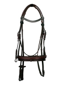 Wholesale Crystal Bling Leather Horse Riding Bridles Horse Bridle Way Mouth Horse <b>Equestrian</b> Products - Product Image 5