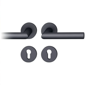 Juego de 12 Rosetas Minimalistas de Aluminio para Tiradores y Perillas de Muebles, Redondas, PZ DIN Izquierda/Derecha, FSB 1076 - Product Image 3