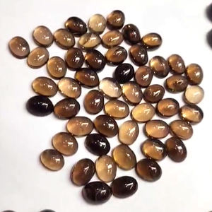 658 Uds cuarzo ahumado Natural 8x6mm 9x7mm 11x9mm 12x10mm 14x10mm 16x12mm a 22mm ovalado 7mm 10mm 11mm 12mm Round Cab 3700 Cts Lote - Product Image 1