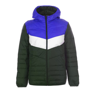 Chaqueta acolchada con Capucha ligera acolchada cálida de invierno para hombre, chaqueta informal con estilo para clima frío para hombre - Product Image 3