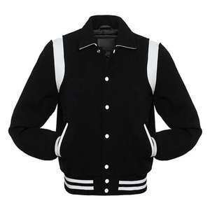 <b>Men's</b> New Fashion Regular Slim Fit Wool Leather Varsity <b>Jacket</b> Bomber <b>Baseball</b> Winter <b>Jacket</b> CollegeBaseballjacket <b>for</b> <b>men</b> - Product Image 5