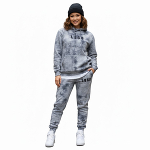Chándal Personalizado con Estampado Tie Dye, 100% Algodón, Tela de Alta Calidad, Diseño Totalmente Personalizado para Unisex - Product Image 5