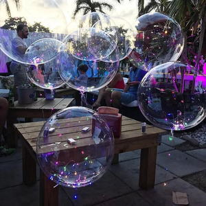 Hoge Kwaliteit 5/10/18/24/36 Inch Transparante Bobo Bubble Ballonnen Voor Kerst Bruiloft Verjaardagsfeest Decoraties Baby Shower - Product Image 6