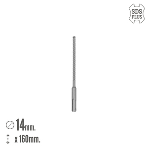 Punta da trapano Wolfpack SDS Plus con 8 aree di taglio, appositamente progettata per cemento armato, 0/6 x 160 mm. - Product Image 2